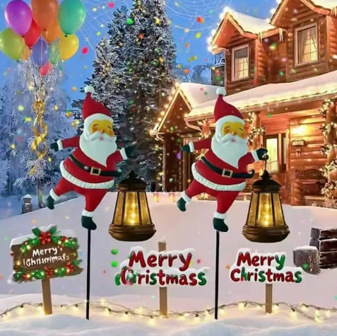 🎅Julspecial! Solcellslampor och tekannor 50 % RABATT!🎄Över 50 000 sålda set — Högst rankat set med solcellsbelysning!✨Skynda dig, begränsat antal i lager!