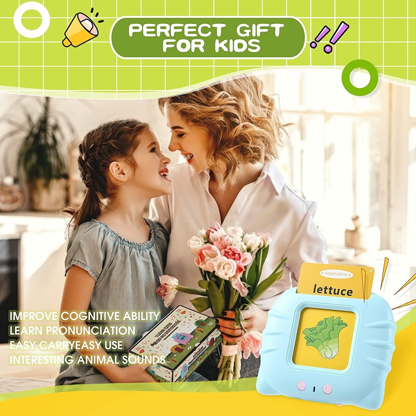 Tidig julkampanj 48% OFF Barn som pratar flash-kort