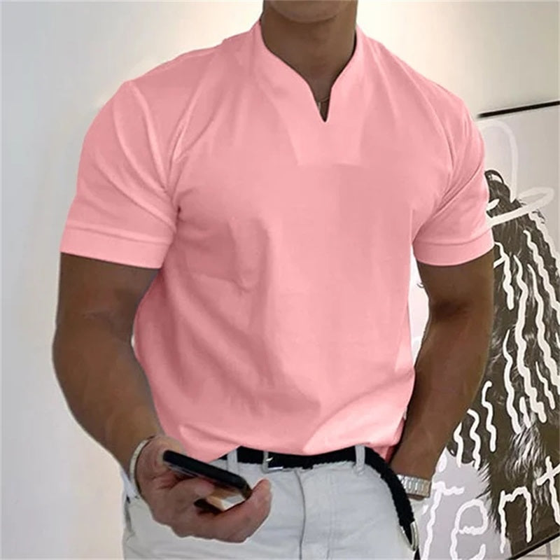 2026 Gentlemans business kortärmad fitness-T-shirt