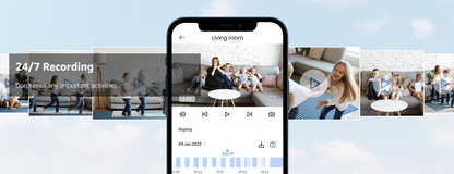 🔥SISTA DAGEN 50 % RABATT🔥2-vägs ljud trådlös säkerhetskamera📹