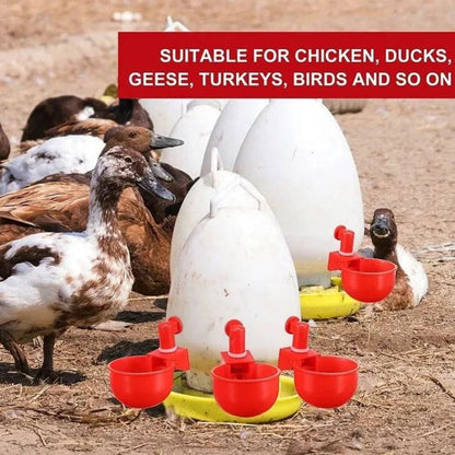 🐔50% RABATT⏰ Automatisk vattenkopp för kyckling, håller vatten rent och fräscht för hälsosam uppfödning💧