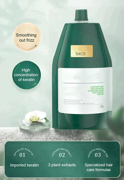 🔥New Year Hot Rea 49% RABATT🔥 Polypeptide Keratin Hydrating Smoothing Hair Damage Repair Cream