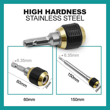 🛠️ BEGRÄNSAD TID 50% RABATT! ✨ Självlåsande Hex-handtag Bits – Pop-Up, Snabbfrigjöring, Hållbar ⚙️