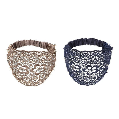 🔥Plum Blossom Hollow Beaded Wide Pannband