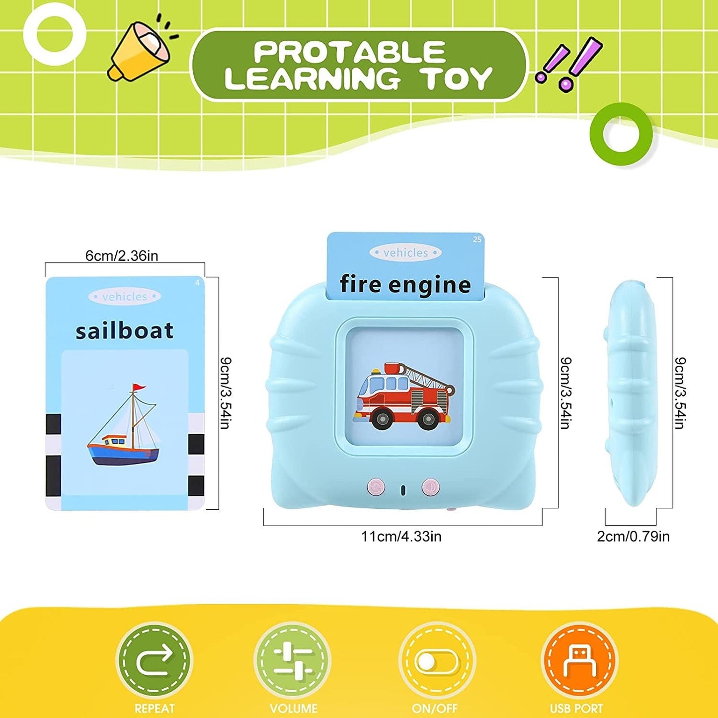 Tidig julkampanj 48% OFF Barn som pratar flash-kort