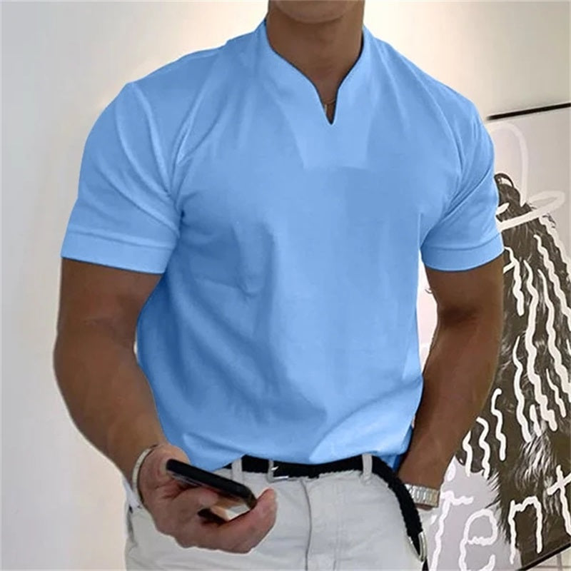2026 Gentlemans business kortärmad fitness-T-shirt