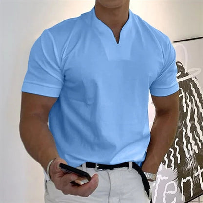 2026 Gentlemans business kortärmad fitness-T-shirt
