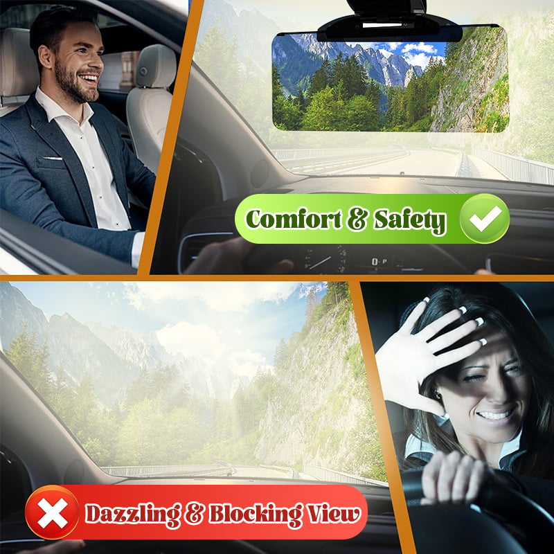 🚗 50% RABATT NU ! ☀️ Universellt Solskydd för Bil – Polariserat Bländningsskydd, Kylar Bilen & Lätt att Installera ⚡