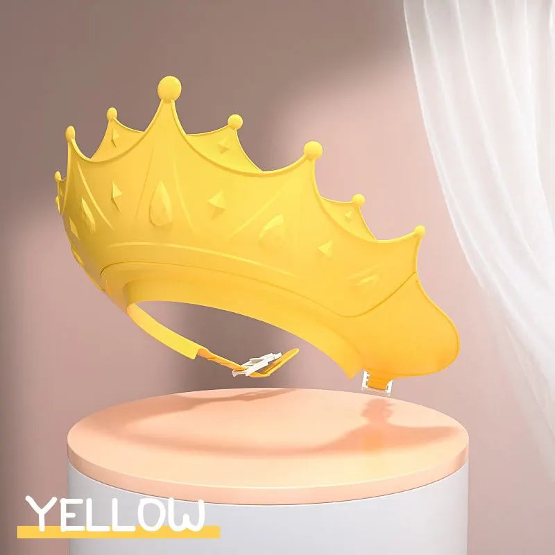 🛁 50 % RABATT NU! 👑 Barnens öronskyddsmössa – mjuk & varm – breddad uppvikt kant skyddar ögon och öron – perfekt för hårtvätt 🧒