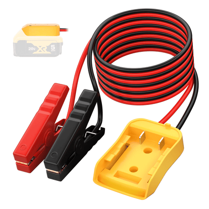 🚗Verktyg HOT-rea 54 % RABATT🔥6FT 12AWG startkablar för bilbatterier med adapter
