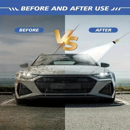 💦 50% RABATT NU! 🚿 Högtrycksvattenpistol – 3 Munstycken & Aluminiumlegering – Kraftfull Rengöringsstav för Bil & Trädgård 🚗