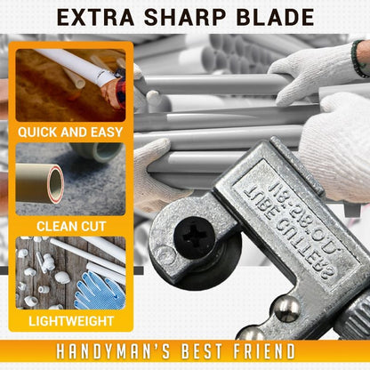 📢📢 50 % RABATT NU! ⏰ Rörskärare V1 3–16 mm (1/8″–5/8″) – mini rörkap för kopparrör, HVAC och trånga utrymmen 🧊