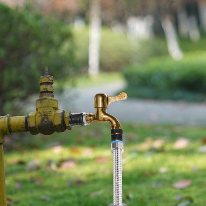 🚰 50% RABATT! 🔗 3/4 Tum Han- & Honkoppling för Trädgårdsslang – Rostfri, Läckagesäker & Perfekt För Trädgårdsbevattning 🌿