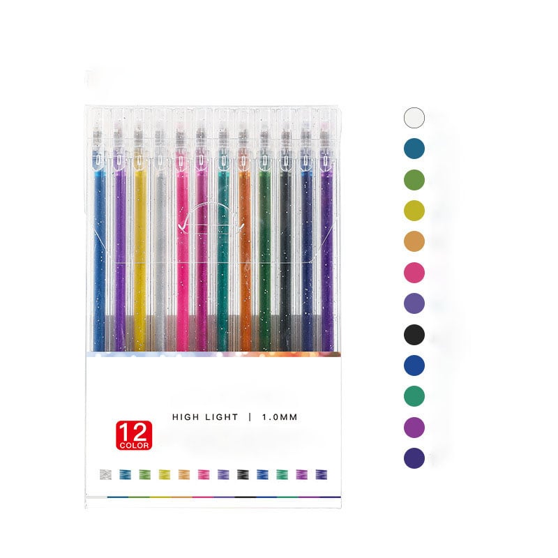 ⚡Över 50 000 sålda!🎁 Glitter Gel Pen Set