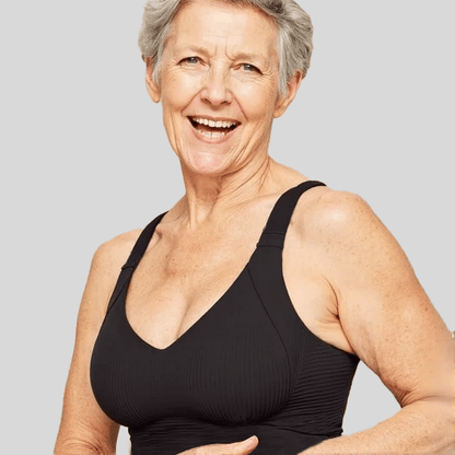 🎁Köp 1 Få 3 Förpackningar💕Ribbad Push Up Justerbar Trådlös BH för kvinnor