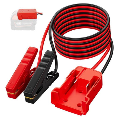 🚗Verktyg HOT-rea 54 % RABATT🔥6FT 12AWG startkablar för bilbatterier med adapter