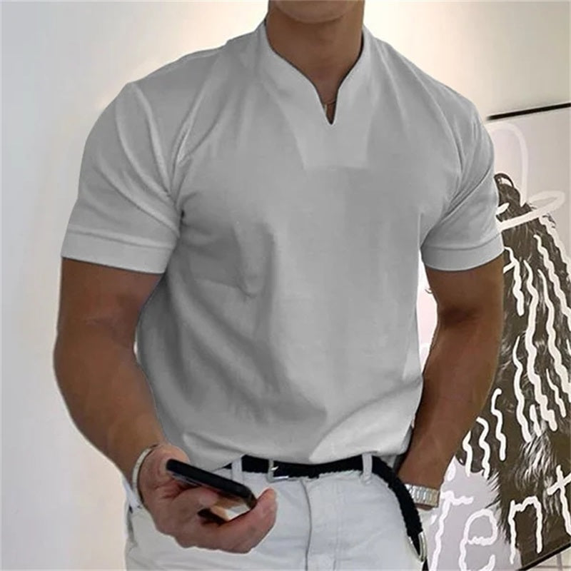 2026 Gentlemans business kortärmad fitness-T-shirt