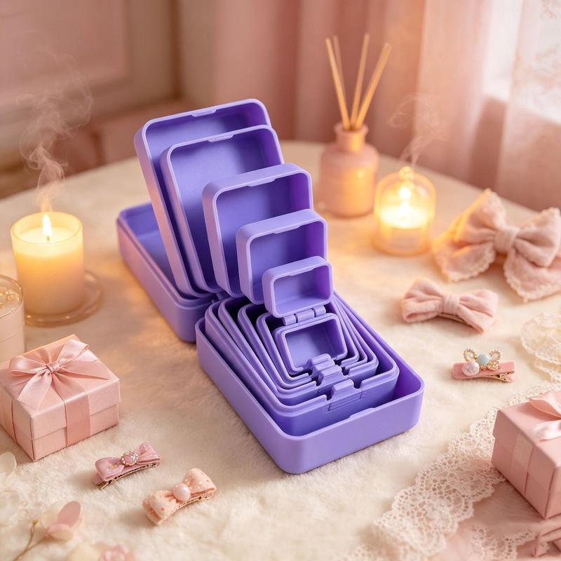 🎁📦 Kapslad Överrasknings-Pusselbox – 50% RABATT! 6 stapelbara lådor, 3D-tryckt, liten överraskning inuti – perfekt för spratt & presenter. 🎉