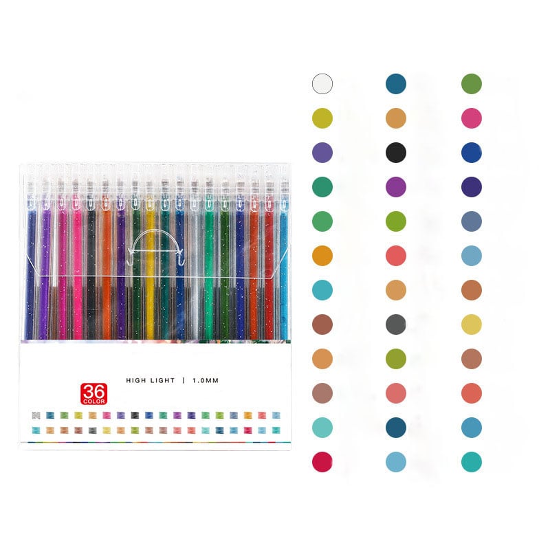 ⚡Över 50 000 sålda!🎁 Glitter Gel Pen Set
