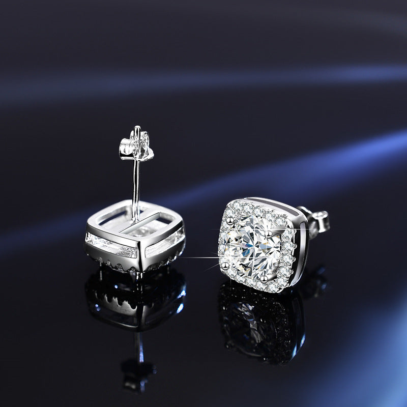 💎Örhängen med moissanit – Strålande glans, allergivänliga och perfekta för vardaglig elegans eller som present 💍