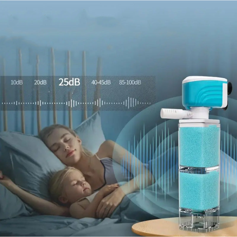 Automatiskt Akvariefiltersystem 🐠 - Effektivt och Lättatt Använda för Ett Rent Akvarium! 🌟