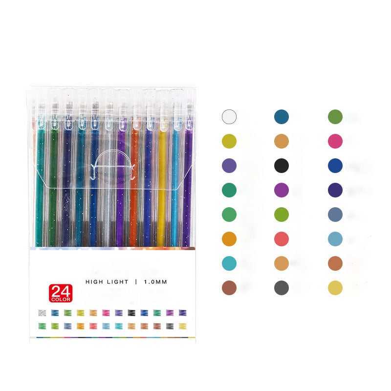 ⚡Över 50 000 sålda!🎁 Glitter Gel Pen Set