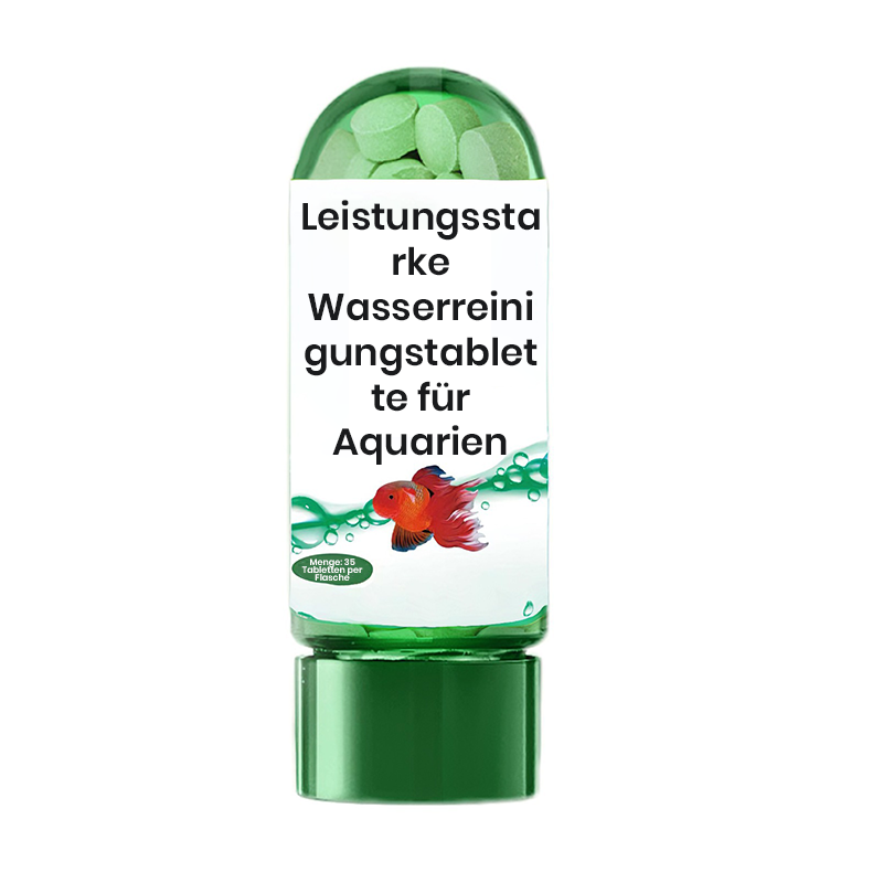 🐠 KÖP 1 FÅ 1 GRATIS! 💦 Akvarievattenreningstablett – Eliminerar Orenheter, Balanserar pH & Säker för Fisk 🧪