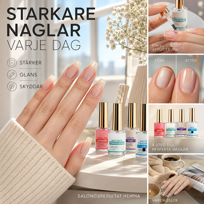💅 50% RABATT NU! ✨ Professionell mjölkproteinnagelförstärkare – Stärker svaga & sköra naglar, ger högglans och skyddar mot sprickor – Perfekt för daglig nagelvård 💎