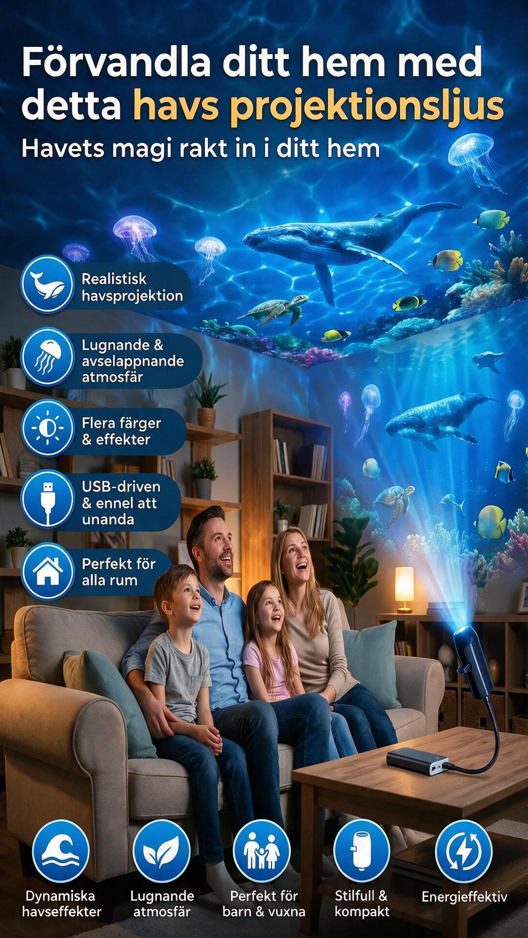 🌌 50 % RABATT NU! 💫 USB-lampa med stjärnhimmelprojektion – 13 utbytbara filmskivor & flexibel hals – perfekt för sovrummet ✨