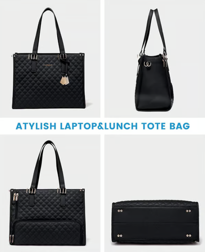 🔥3 i 1 Lunch Tote Bag för kvinnor🎁Bär din dag med stil - varma måltider, säker teknik, inga kompromisser! ✨