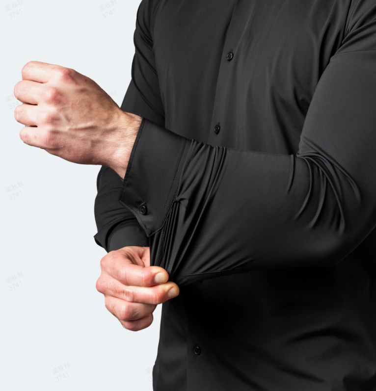 🔥Hot sale - 50% rabatt🔥Kortärmad stretchskjorta för män