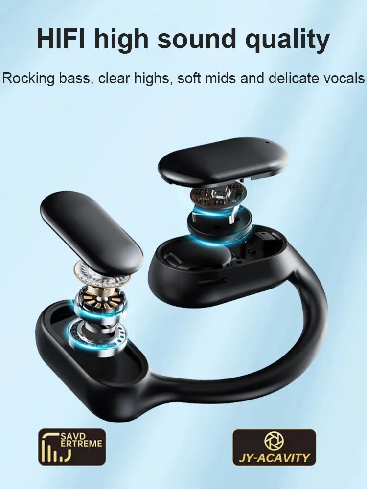🔥 Nyårsspecial 50% OFF 🔥 Luftledning hängande Bluetooth-hörlurar