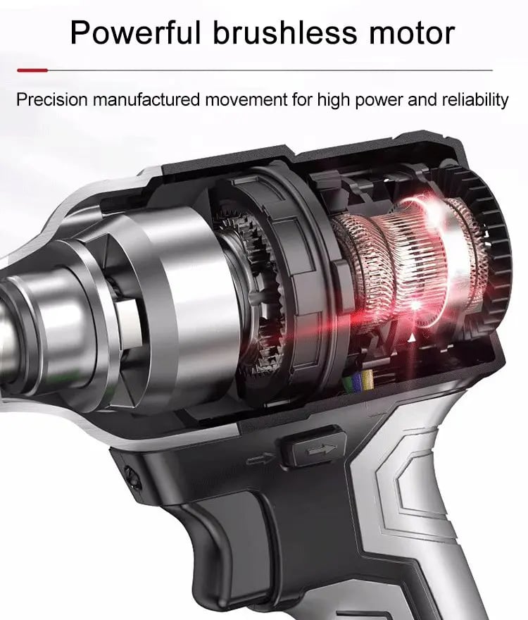 🔥 HOT SALE🔥 BRUSHLESS ELECTRIC DRIVER - Kraftfull, inga borstar att slita ut!🧰