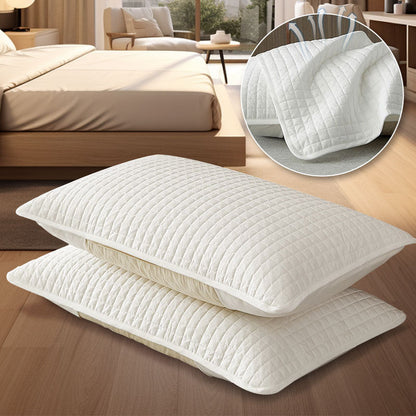 🛏️ 50% RABATT! 💧 Vatten- & Smutsavvisande Örngott – Skyddar Kudden, Andningsbar & Perfekt För En Hygienisk Sovmiljö 😴