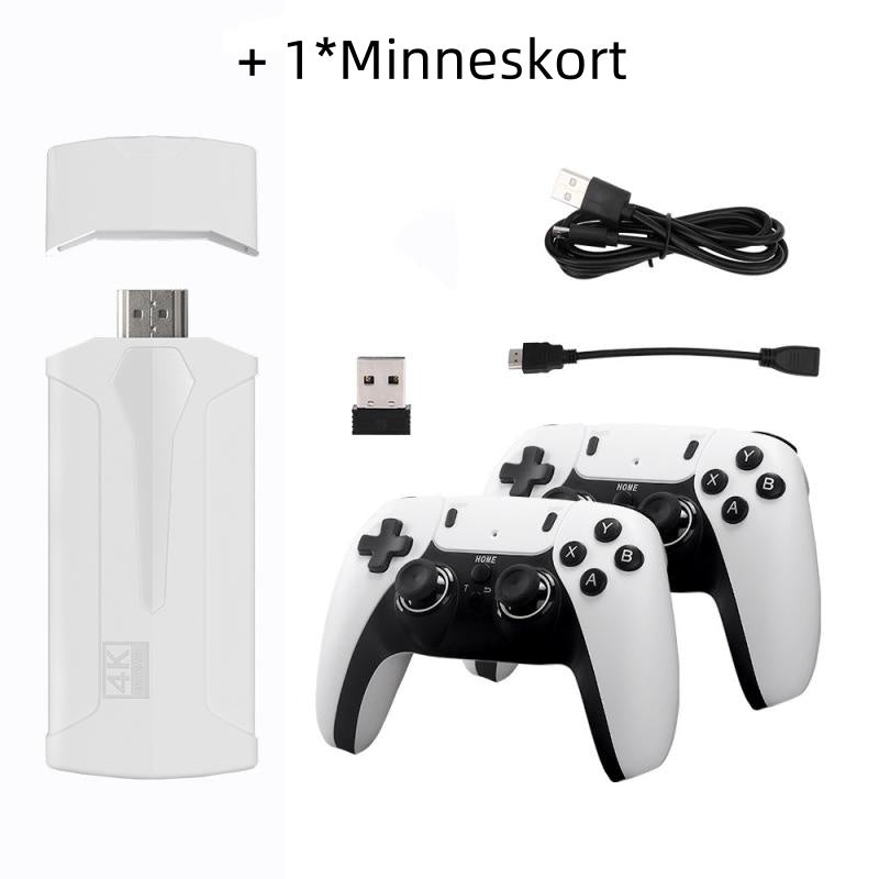 🔥Svart & Vit Klassisk Retro för Hemmet Dubbla Spelstänger - Återupplev Arkadepoken