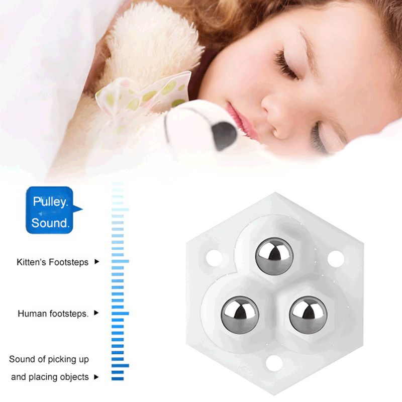 🔥360° svängbara tredubbla kulhjul för möbler Mobilitet Gods