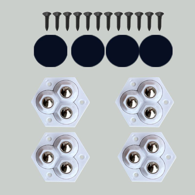 🔥360° svängbara tredubbla kulhjul för möbler Mobilitet Gods