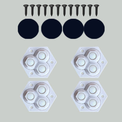 🔥360° svängbara tredubbla kulhjul för möbler Mobilitet Gods