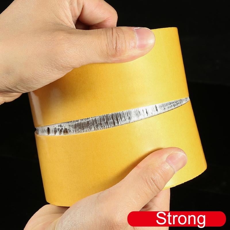🎁2026 nyårsförsäljning🎁🎉Köp mer – spara ännu mer!🔥Starkt självhäftande dubbelsidig gasväv Fiber Mesh Tape