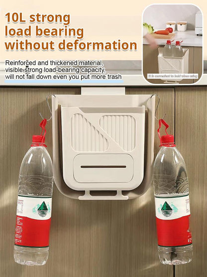 🧹 50% RABATT NU! Hopfällbar hängande sophink för köket – platsbesparande, enkel att hänga på skåpsdörren & perfekt för matlagning 🚪♻️