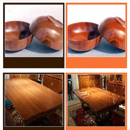 🧴 KÖP 2 FÅ 1 GRATIS! ✨ Mångsidig Bivax-Polish & Konditionerare för Trämöbler – Återställer Glans, Skyddar Mot Fukt & Förlänger Möblernas Livslängd 🪑