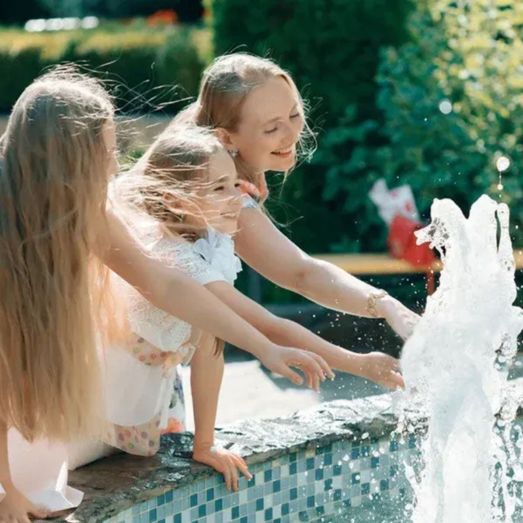 Slitstark mångsidig justerbar fontänpump