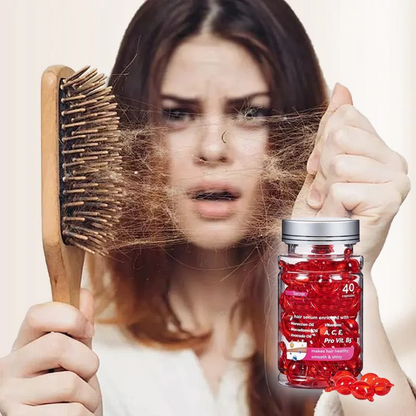 💧 50% RABATT! ✨ Marockansk Olja och Vitaminerande Serum – Intensiv Återfuktning, Stärkt Hårstrå & Mjukgör Frizzy Hår 💆‍♀️