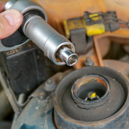 Fjädring Stötdämpare Stagmutterborttagningsverktyg Hylsa 18 PCS Kit