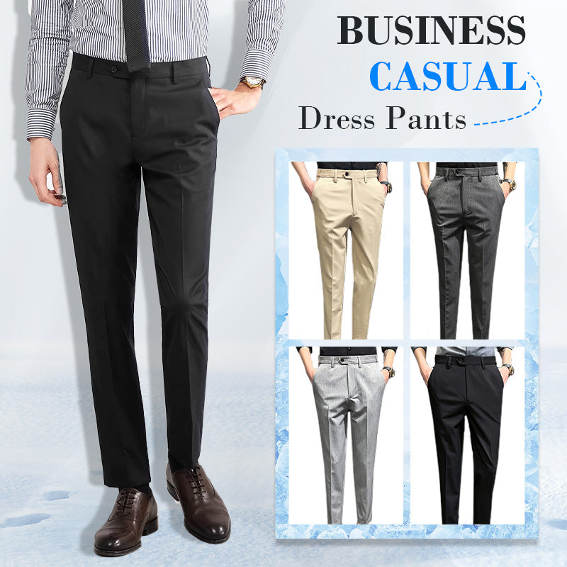 🔥Business Casual-kjolbyxor med justerbart resårband – FRAKTFRITT när du köper 2
