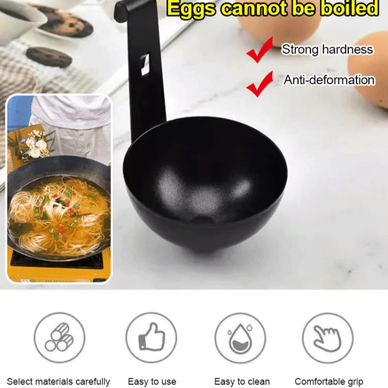 🍳50% RABATT!! 🥚 2026 Hanging Ear Silicone Poached Egg Molds | Non-Stick Easy-Release for Perfect Eggs Every Time | Dishwasher-Safe & BPA-Free