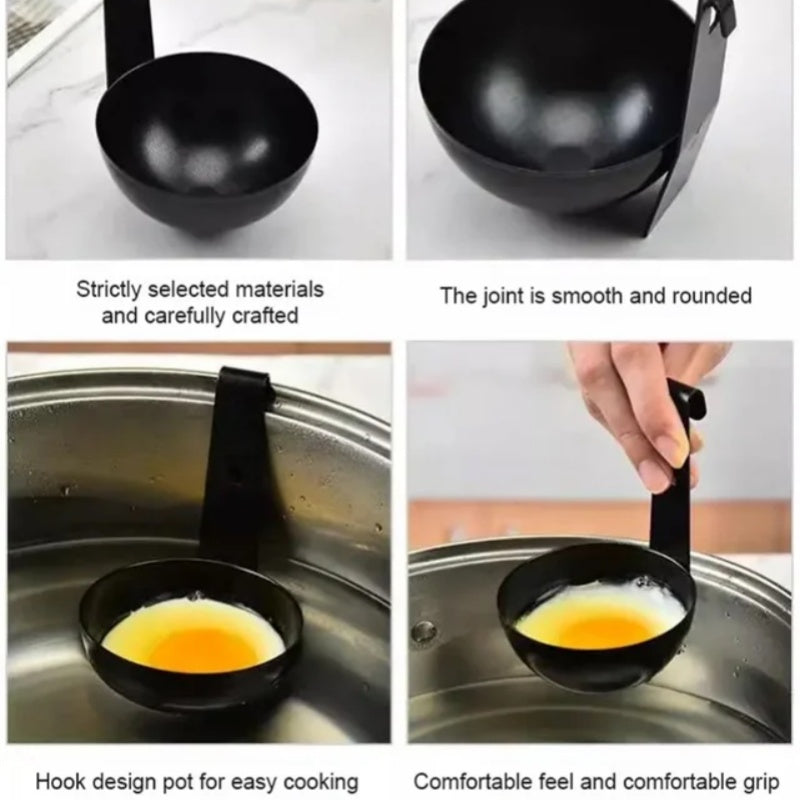 🍳50% RABATT!! 🥚 2026 Hanging Ear Silicone Poached Egg Molds | Non-Stick Easy-Release for Perfect Eggs Every Time | Dishwasher-Safe & BPA-Free