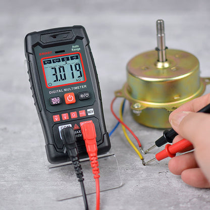 🔧⚡️ Smart multimeter mot brännskador! 4000 räkningar, automatiskt val av mätområde, handflatstor mätanordning med noll fel ✨