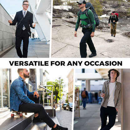 👑Fliwos® Herrbyxor i stretchmaterial som inte behöver strykas