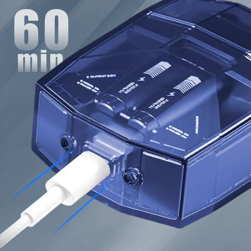 2025 Transparent Mini elektrisk rakapparat med låg ljudnivå